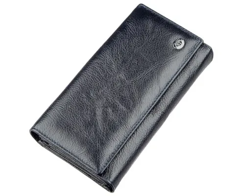 Гаманець ST Leather Сіро-синій (18880)