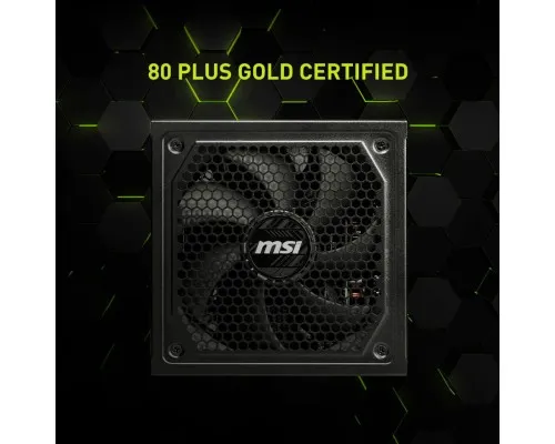 Блок живлення MSI 1000W (MAG A1000GL PCIE5)