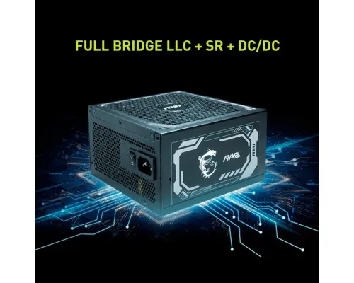 Блок живлення MSI 1000W (MAG A1000GL PCIE5)