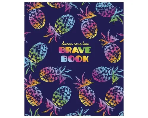 Зошит Школярик Brave book 12 аркушів лінія (012-3022L)