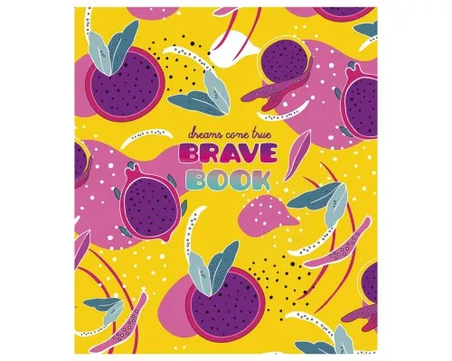 Зошит Школярик Brave book 12 аркушів лінія (012-3022L)
