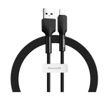 Дата кабель USB 2.0 AM to Lightning 1.0m black Baseus (CALGJ-01)