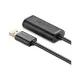 Дата кабель USB 2.0 AM to AF 15.0m Active black Ugreen (10323)