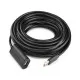 Дата кабель USB 2.0 AM to AF 15.0m Active black Ugreen (10323)