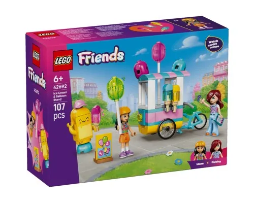Конструктор LEGO Friends Ятка з морозивом і повітряними кульками (42692)