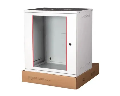 Шафа настінна Hypernet 12U 19" 542x400 розбірна Security Box (SB-40-12U-FLAT)