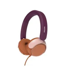 Навушники Philips TAK2000MP/00 USB-C/3,5 мм Burgundy/Orange (TAK2000MP/00)