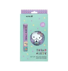 Бейдж Kite набір на липучці та підвіска Hello Kitty (HK25-3010-1)