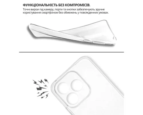 Чохол до мобільного телефона BeCover silicone Honor 400 Lite Transparent (714909)