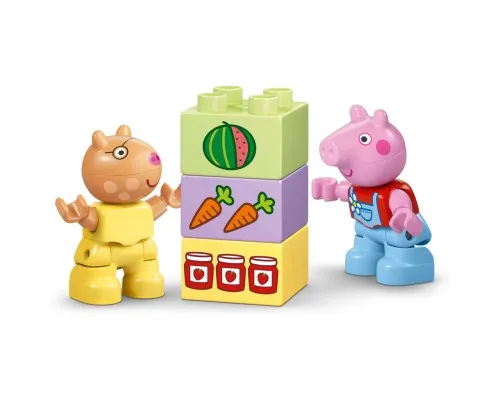 Конструктор LEGO DUPLO Peppa Pig Трактор і ринок (10468)