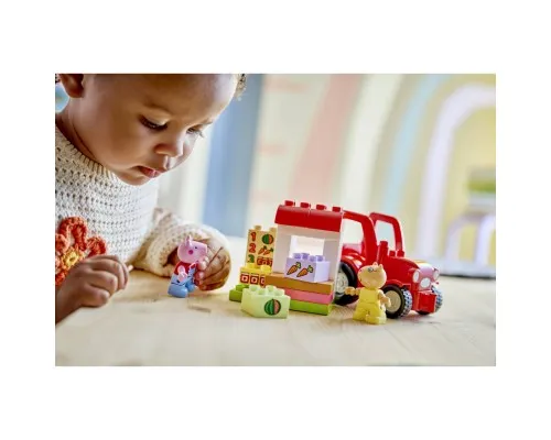 Конструктор LEGO DUPLO Peppa Pig Трактор і ринок (10468)