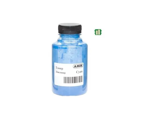 Тонер Kyocera Ecosys PA3500/MA3500, TK-5370 140г Cyan developer+chip АНК (50000576)