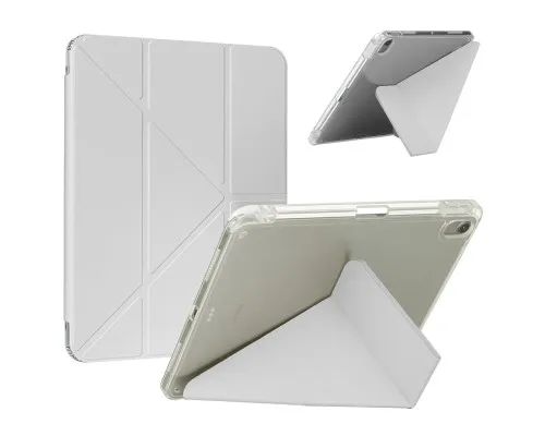 Чохол до планшета BeCover Ultra Slim Origami Transparent Apple iPad Air 11" M4 2026 Gray (715184)