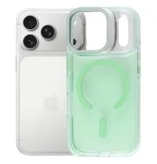 Чохол до мобільного телефона BeCover FIBRA Star Shine MagSafe Apple iPhone 17 Pro Green (715427)