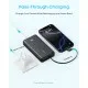 Батарея універсальна Anker 20000mAh 22.5W Built-In USB-C Cable Black (A110EH11)