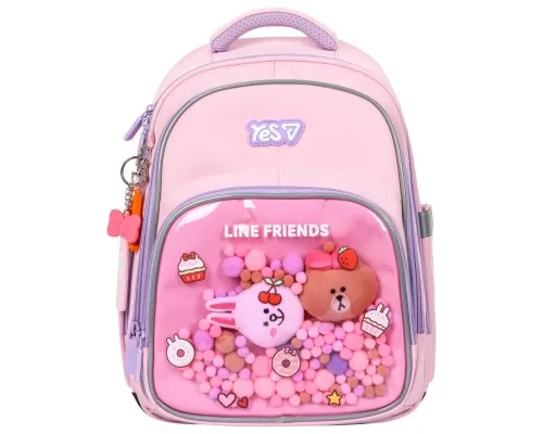 Рюкзак шкільний Yes Line Friends Dreamy S-91M напівкаркасний (550247)