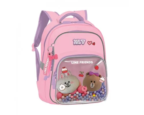 Рюкзак шкільний Yes Line Friends Dreamy S-91M напівкаркасний (550247)