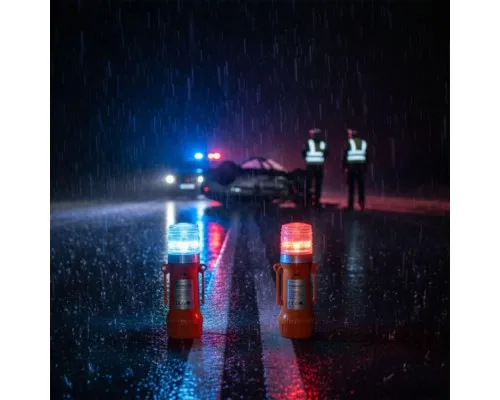 Ліхтар Mactronic професійний Flashguard (100 Lm) White/Red/Blue LED (PFS0100) (DAS303737)
