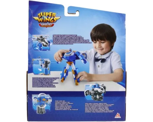 Трансформер Super Wings Міні Повітряна База Робот (EU760288)