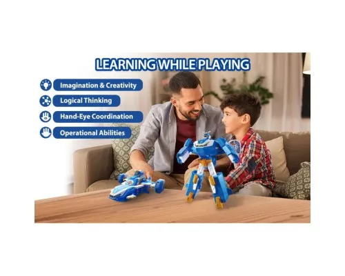 Трансформер Super Wings Міні Повітряна База Робот (EU760288)