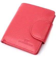 Гаманець ST Leather З натуральної шкіри Червоний (22702)