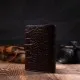 Портмоне Bond Accessories З натуральної шкіри Коричневе (22058)