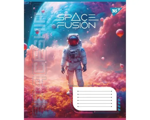 Зошит Yes Space fusion А5 36 аркушів клітинка (767070)