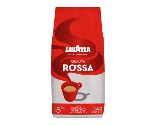 Кава Lavazza Qualita Rossa в зернах 1 кг (8000070035898)