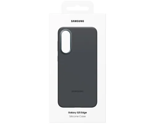 Чохол до мобільного телефона Samsung Galaxy S25 Edge (S937) Silicone Case Black (EF-PS937CBEGWW)