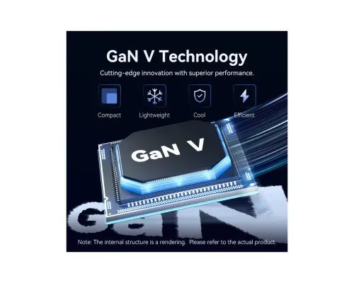 Зарядний пристрій Vention 2xUSB-C PD45W GaN + cable USB-C to USB-C 1.0m black gray (TZ-FCDH0-EU)
