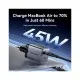 Зарядний пристрій Vention 2xUSB-C PD45W GaN + cable USB-C to USB-C 1.0m black gray (TZ-FCDH0-EU)
