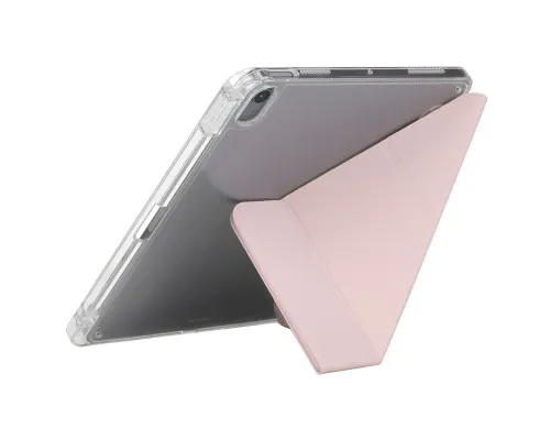 Чохол до планшета BeCover Ultra Slim Origami Transparent Apple iPad Air 11" M4 2026 Pink (715185)