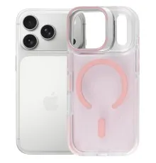 Чохол до мобільного телефона BeCover FIBRA Star Shine MagSafe Apple iPhone 17 Pro Light Pink (715428)