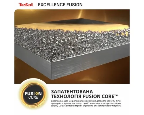 Сковорода Tefal Excellence Fusion,24см, чорний (G3380402)