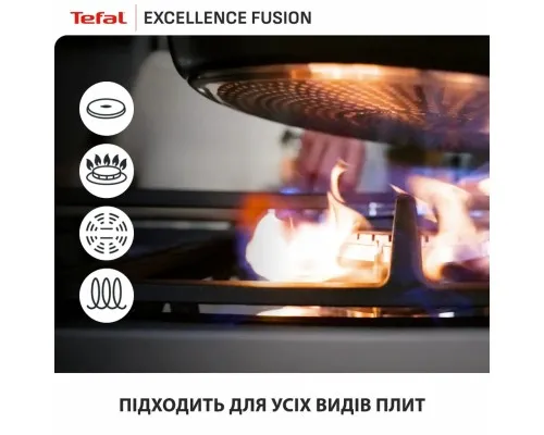 Сковорода Tefal Excellence Fusion,24см, чорний (G3380402)