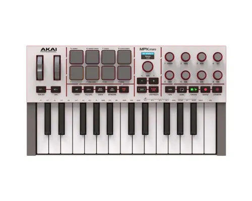 MIDI-клавіатура Akai MPK mini 4 White (302371)