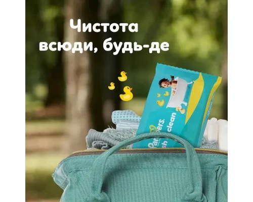 Дитячі вологі серветки Pampers Fresh Clean 80 шт х 12 пачок (960 шт) (8006530134552)