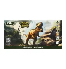 Пластилін ZiBi KIDS Line DINO 12 кольорів, 192 г (ZB.6279)