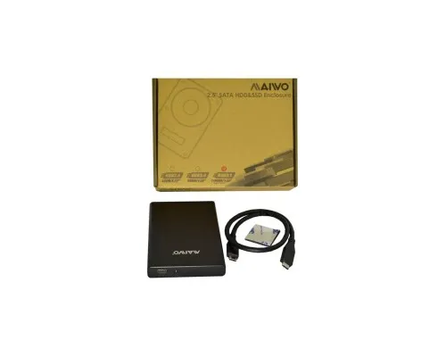 Кишеня зовнішня Maiwo 2.5" SATA HDD/SSD to USB3.1 GEN2 Type-C (45768)