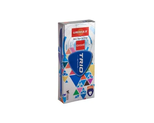 Ручка кулькова Unimax Trio, чорна (UX-104-01)