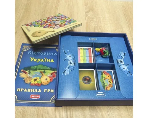 Настільна гра Artos Вікторина Україна (620994)
