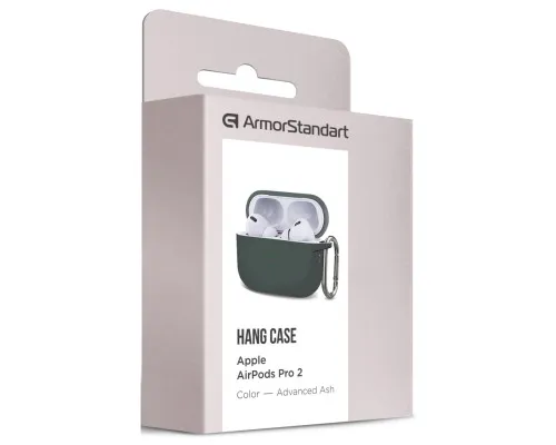 Чохол для навушників Armorstandart Hang Case для Apple AirPods Pro 2 Advanced ash (ARM68600)