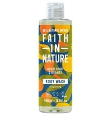 Гель для душу Faith in Nature Натуральний З грейпфрутом та апельсином 400 мл (708002401671)