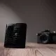 Гаманець ST Leather З натуральної шкіри Чорний (22706)