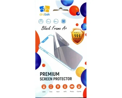 Скло захисне Drobak Poco X7 Pro Black Frame A+ (383892)