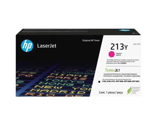 Картридж HP CLJ  213Y Magenta 12K (W2133Y)