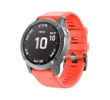 Ремінець до смарт-годинника Armorstandart Silicone для Garmin 26mm Coral Red (ARM87729)