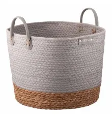 Кошик для зберігання Ardesto Minimalism Паперовий шпагат Сірий 24 л (ARHC2508RG)