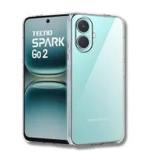 Чохол до мобільного телефона BeCover Silicone Tecno Spark Go 2 (KM4) Transparent (714682)