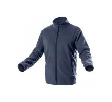 Кофта робоча Hoegert PASADER HT5K383-2XL 100% поліестер темно-синя, 2XL (56) (HT5K383-2XL)